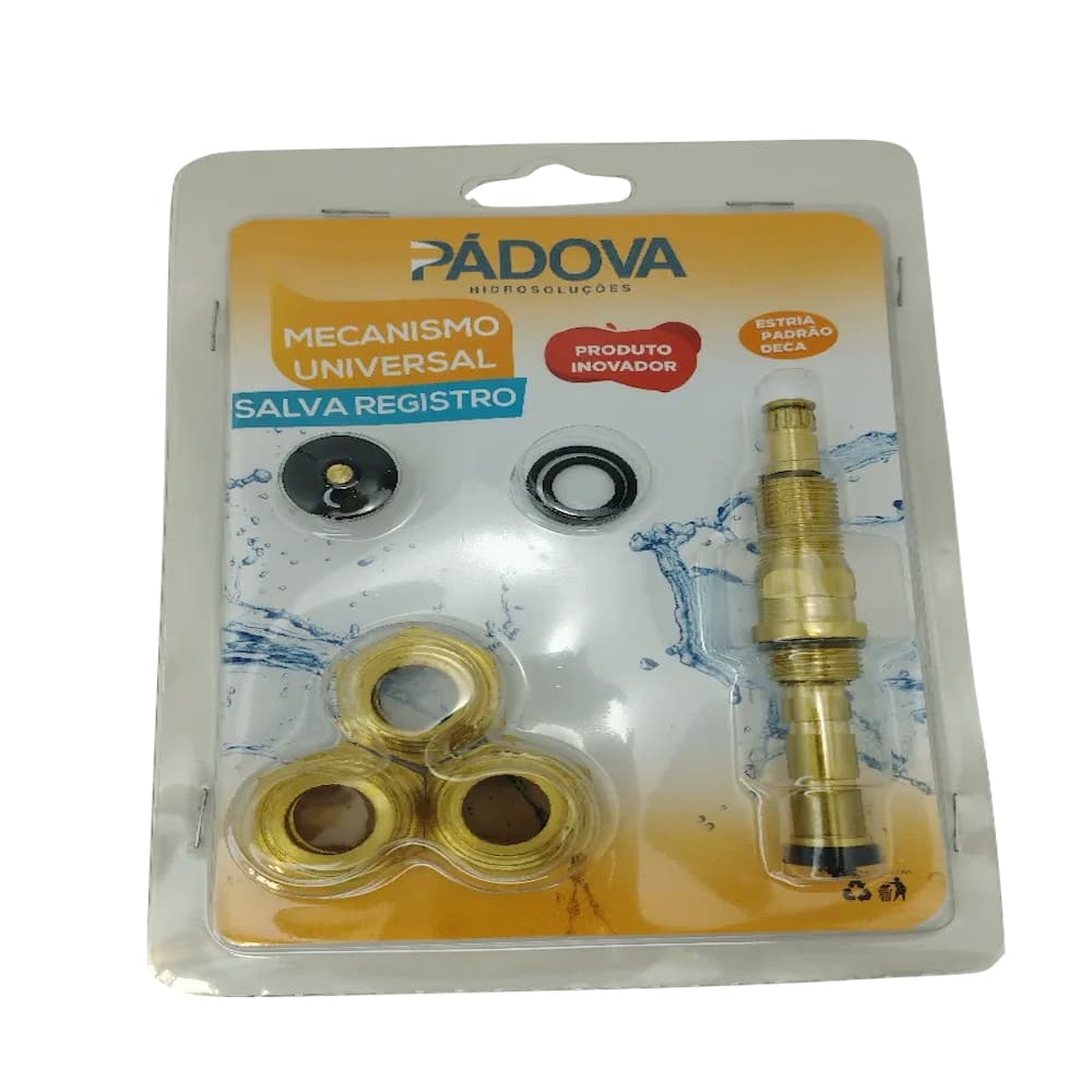 Kit Reparo p/Registro 10 em 1 Estria Padrao Deca