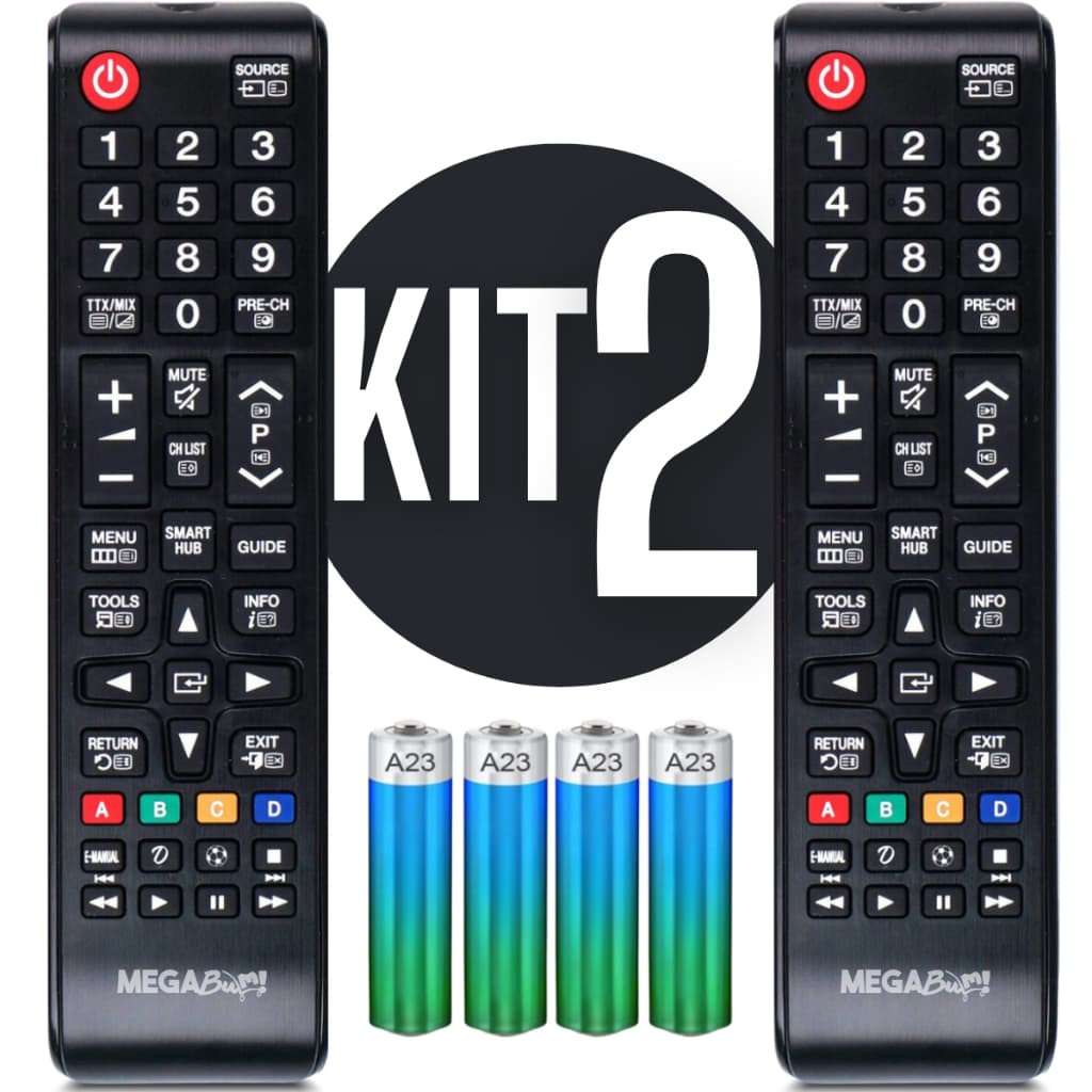 Controle Remoto Para Tv Samsung Smart Hub 4k Funcao Futebol Universal