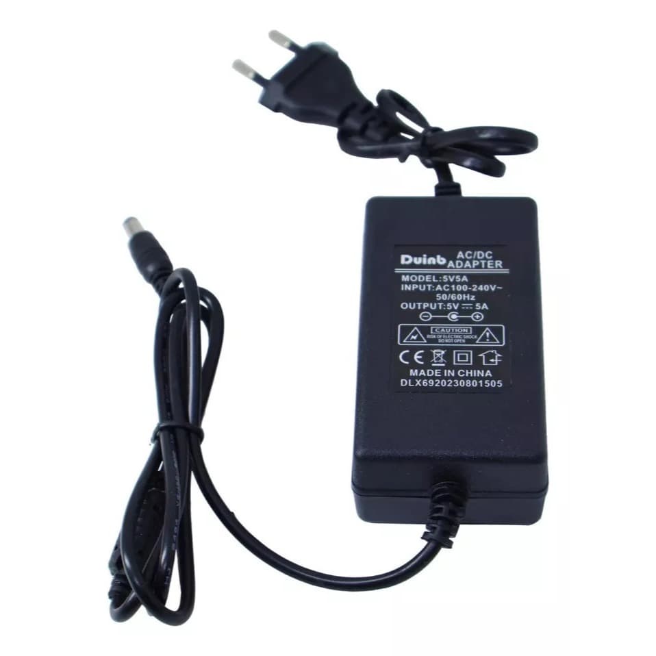 Kits Fonte Eletronica 5v 5a Real Estabilizada Bivolt Plug P4