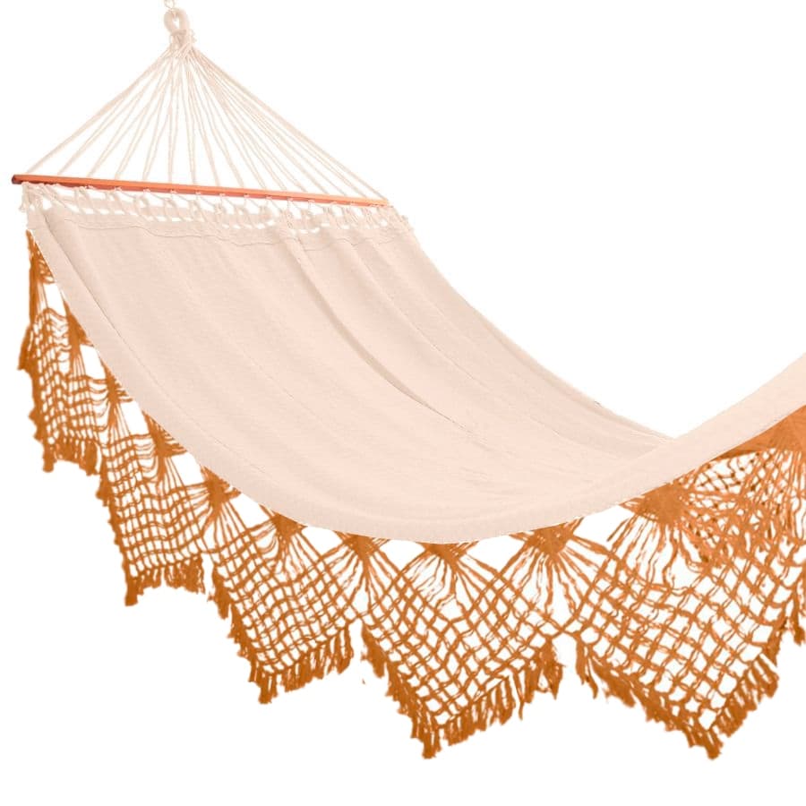 Rede De Dormir Descanso Com Madeira Americana Casal Luxo Grande