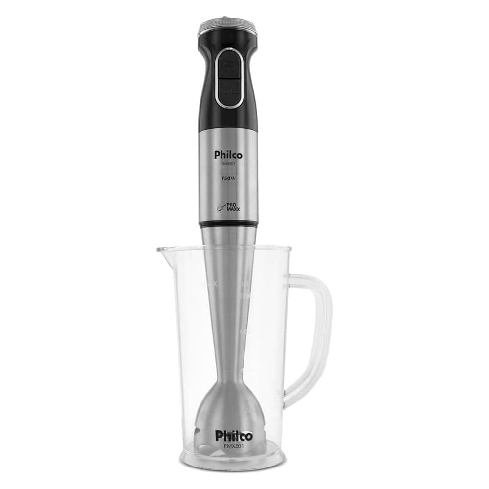 Mixer Philco Inox Lâminas Promaxx 750w Turbo Com Jarra 127v