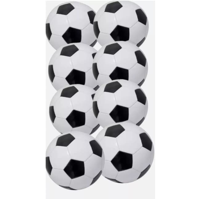 Kit 90 bolas de futebol Tamanho 5 campo Preto e branco