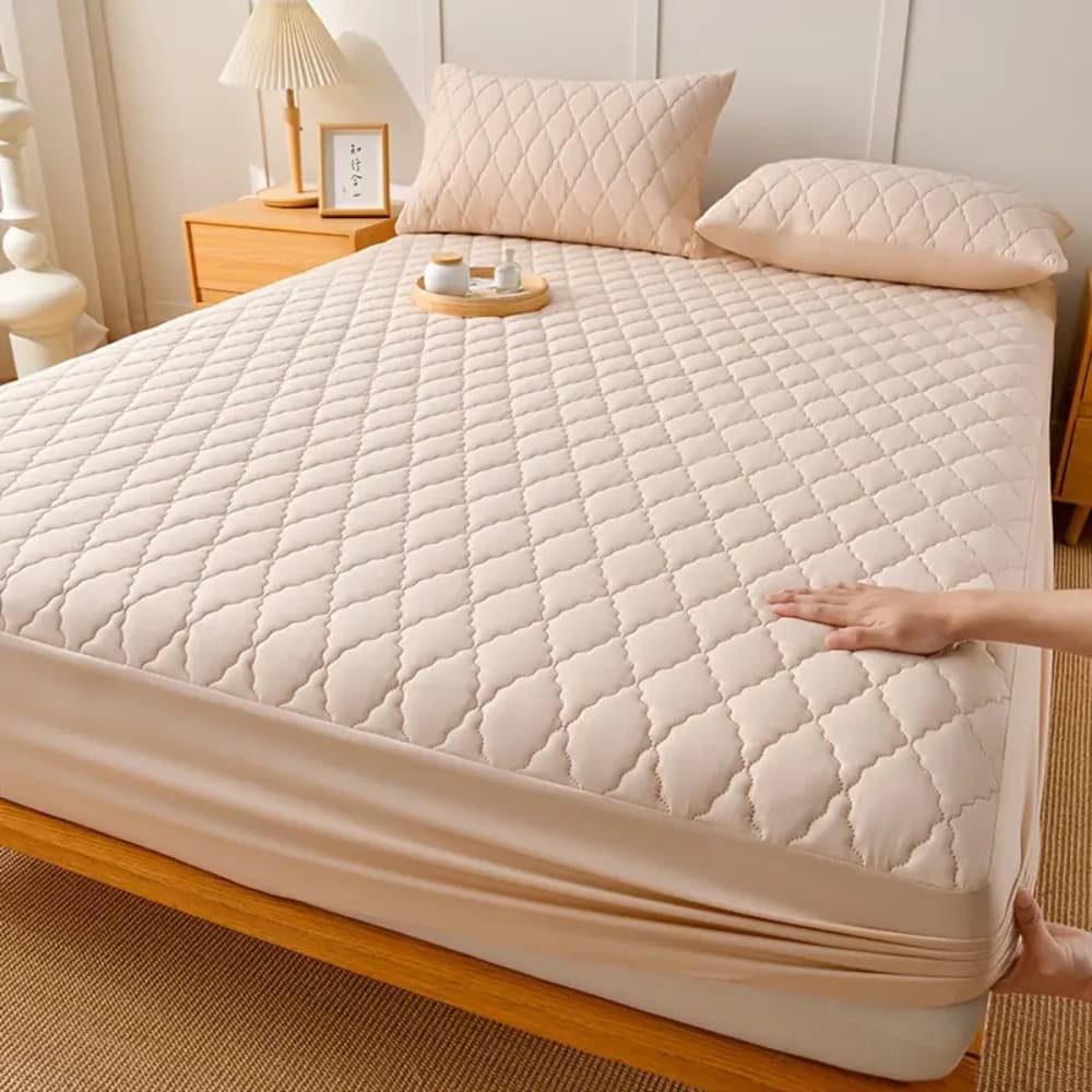 Capa Protetora Colchão Cama Solteiro Matelado Impermeável com Elástico