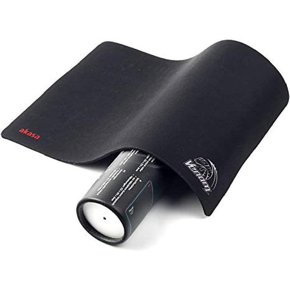 Mouse Pad Gamer Profissional Akasa Venom Antiderrapante 352x255x3mm Preto
