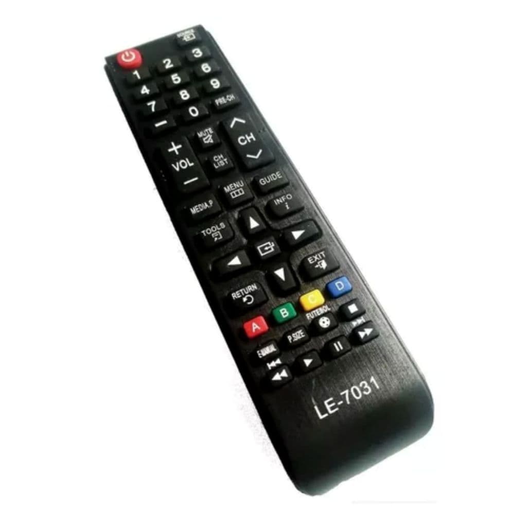 Controle Remoto Compatível Samsung Lcd Led TECLA FUTEBOL Sky-7031 Le-7031