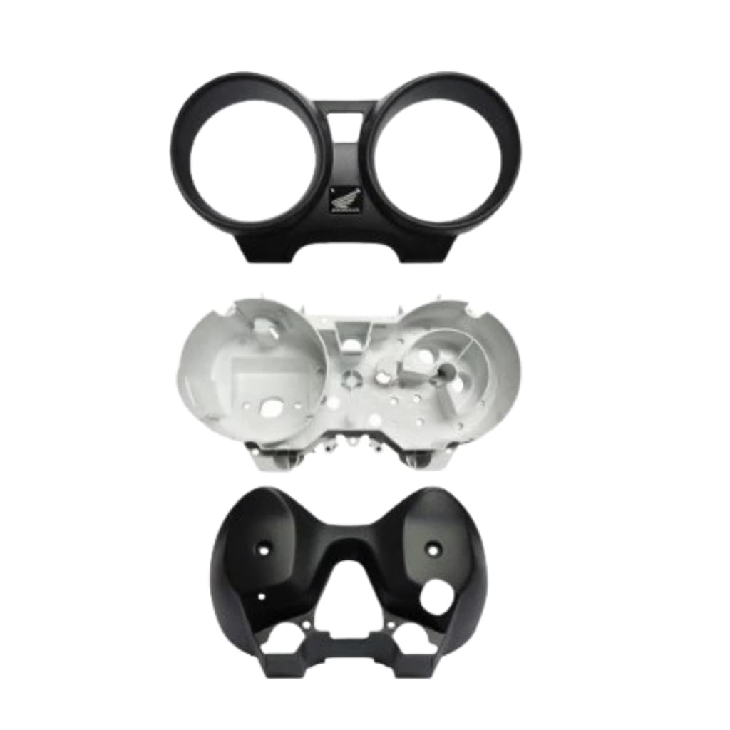 Kit Trio Carcaça Do Painel Do Modelo Moto Honda Cg Titan Fan 150 2011