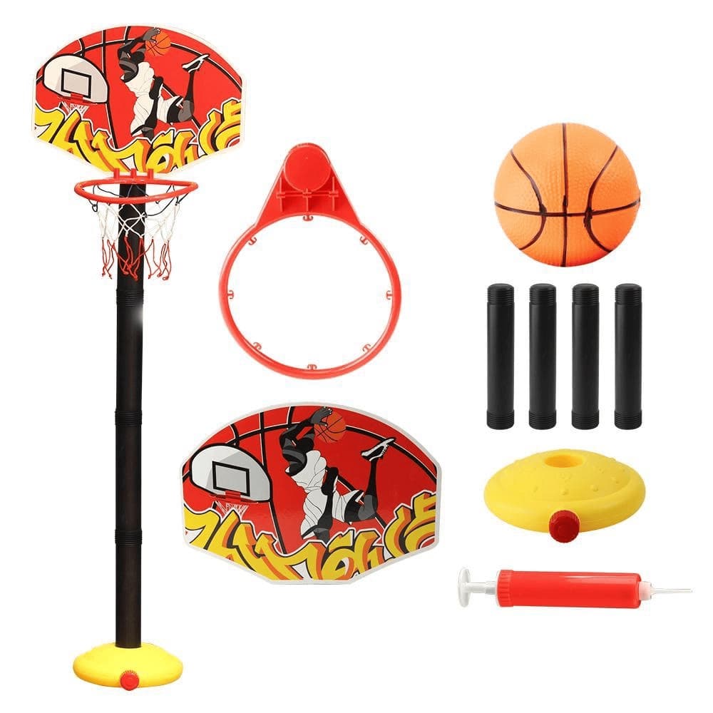 Cesta De Basquete Infantil Regulável De Brinquedo - Bbr Toys