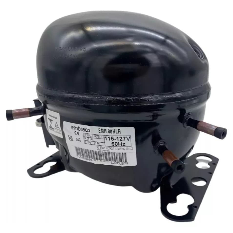 Motor Compressor Embraco Emr80hlr 1/4 Gás R134a