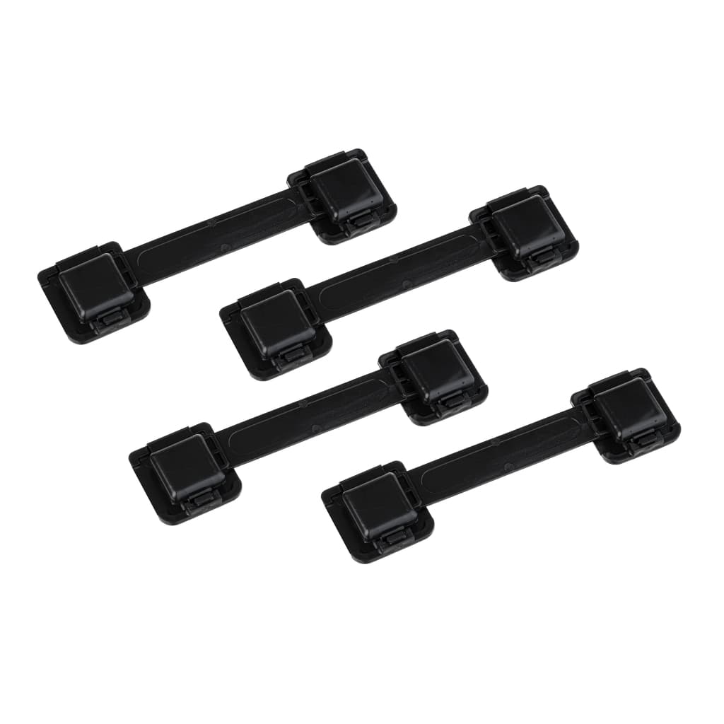 Kit 04 Trava De Gaveta Armário Segurança Protetor Infantil