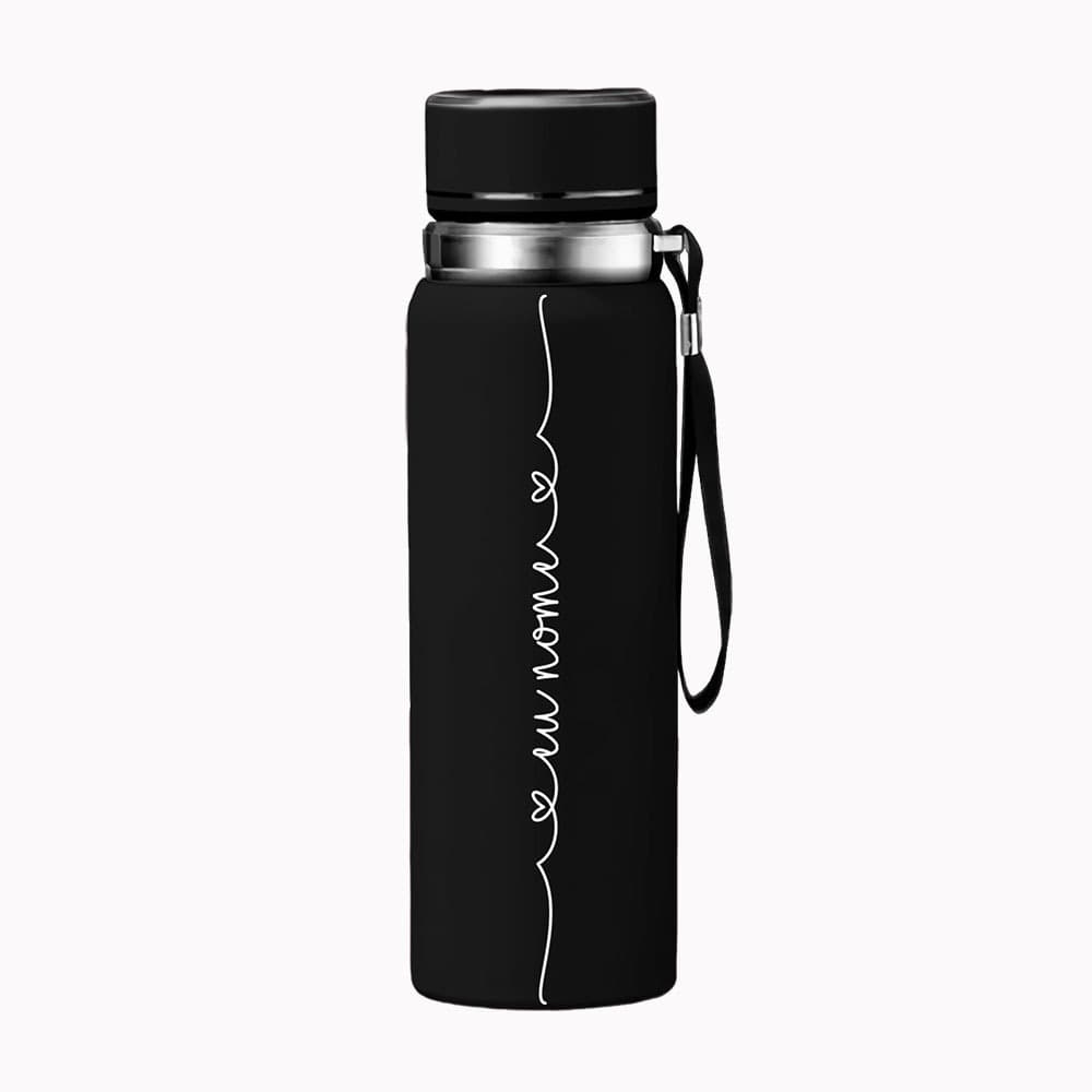 Garrafa Térmica de Aço Inox 800ml Personalizada com Nome VACUUM CUP SPORTS [ G-001]Garrafa térmica Fosca com alça  !!!!!