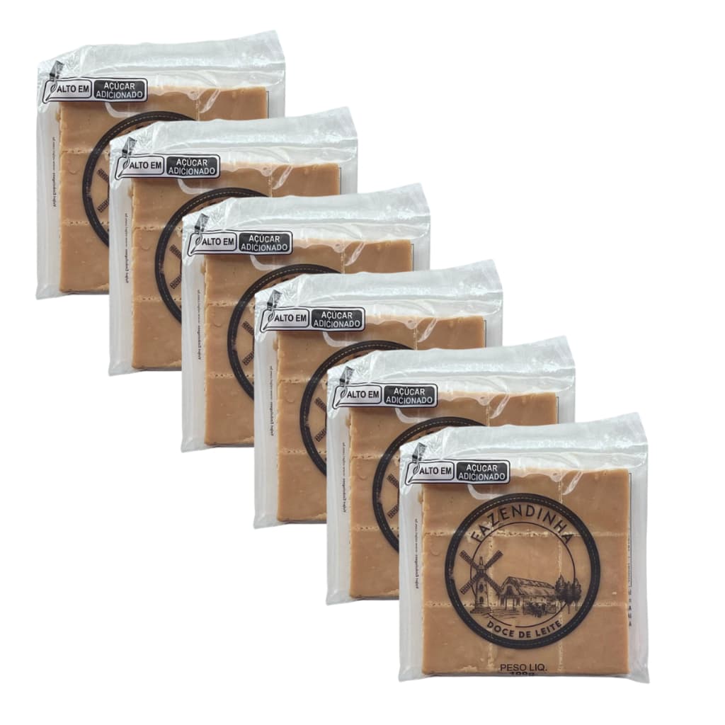 Doce de Leite - Fazendinha - Caixa com 6 unidades de 100g cada