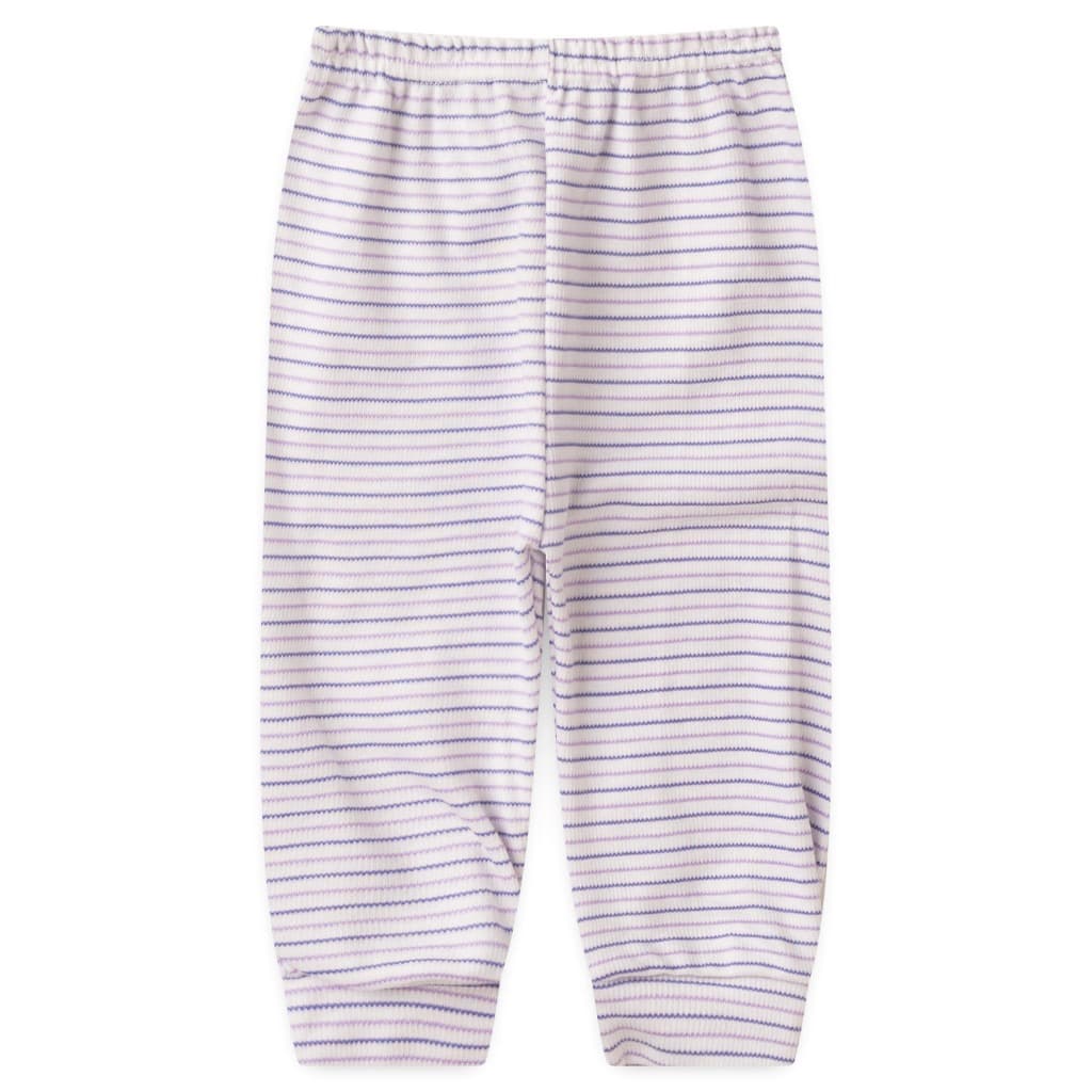 Mijão (Culote) Bebê Canelado Listrado sem Pé (RN/P/M/G) - Top Chot
