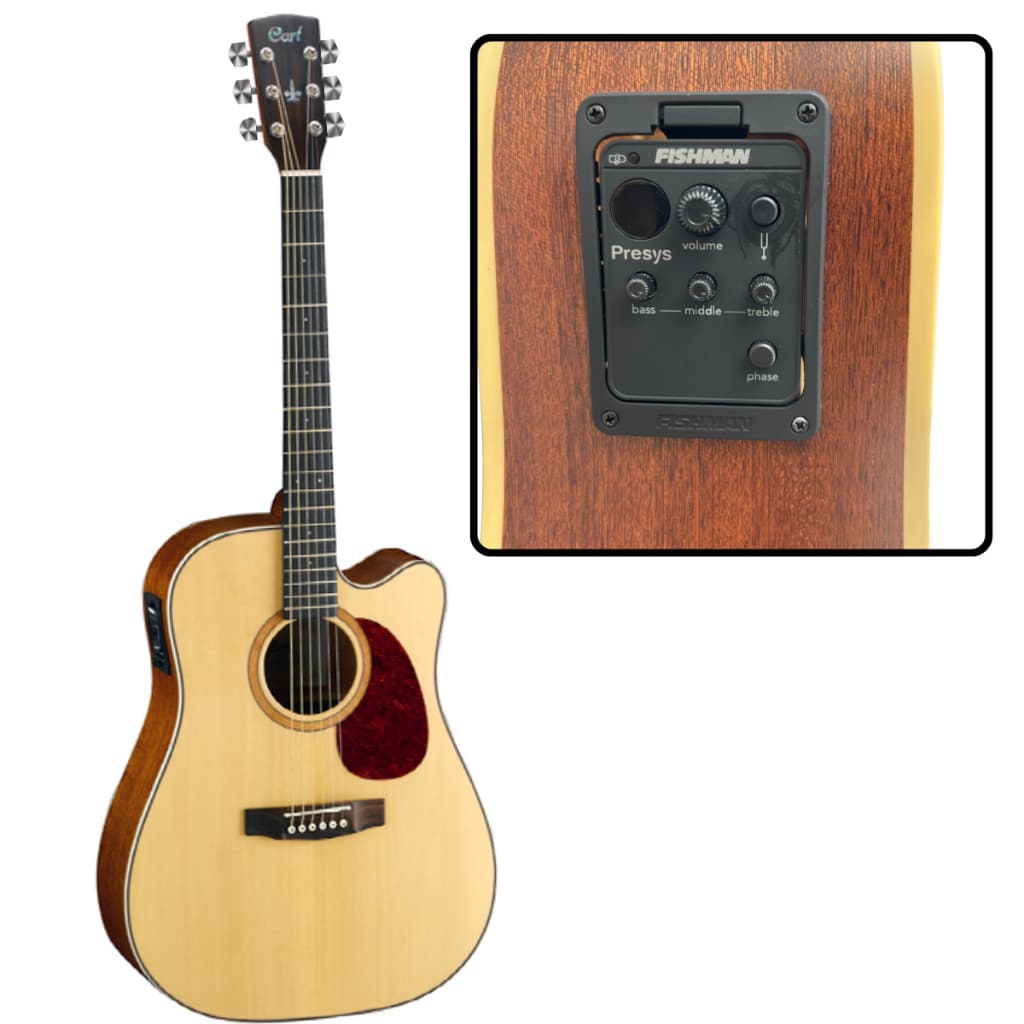 CORT Violão Eletro Acústico 6 Cordas de aço REF.MR710F NS