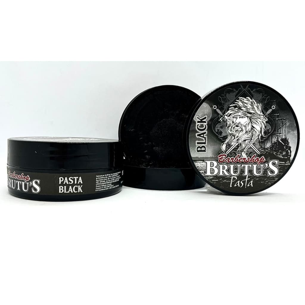 PASTA CERA MODELADORA BRUTUS BARBERSHOP BLACK 150G