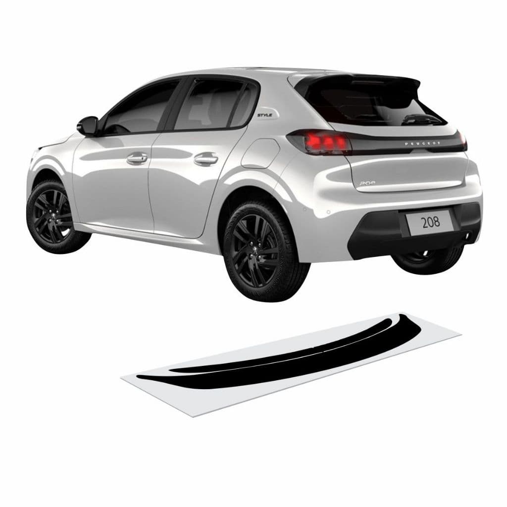Soleira Da Mala Peugeot New 208 2021 A 2026 Acessórios para Carro MRMAGOO