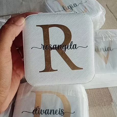 Mini Porta Joia Personalizado com nome