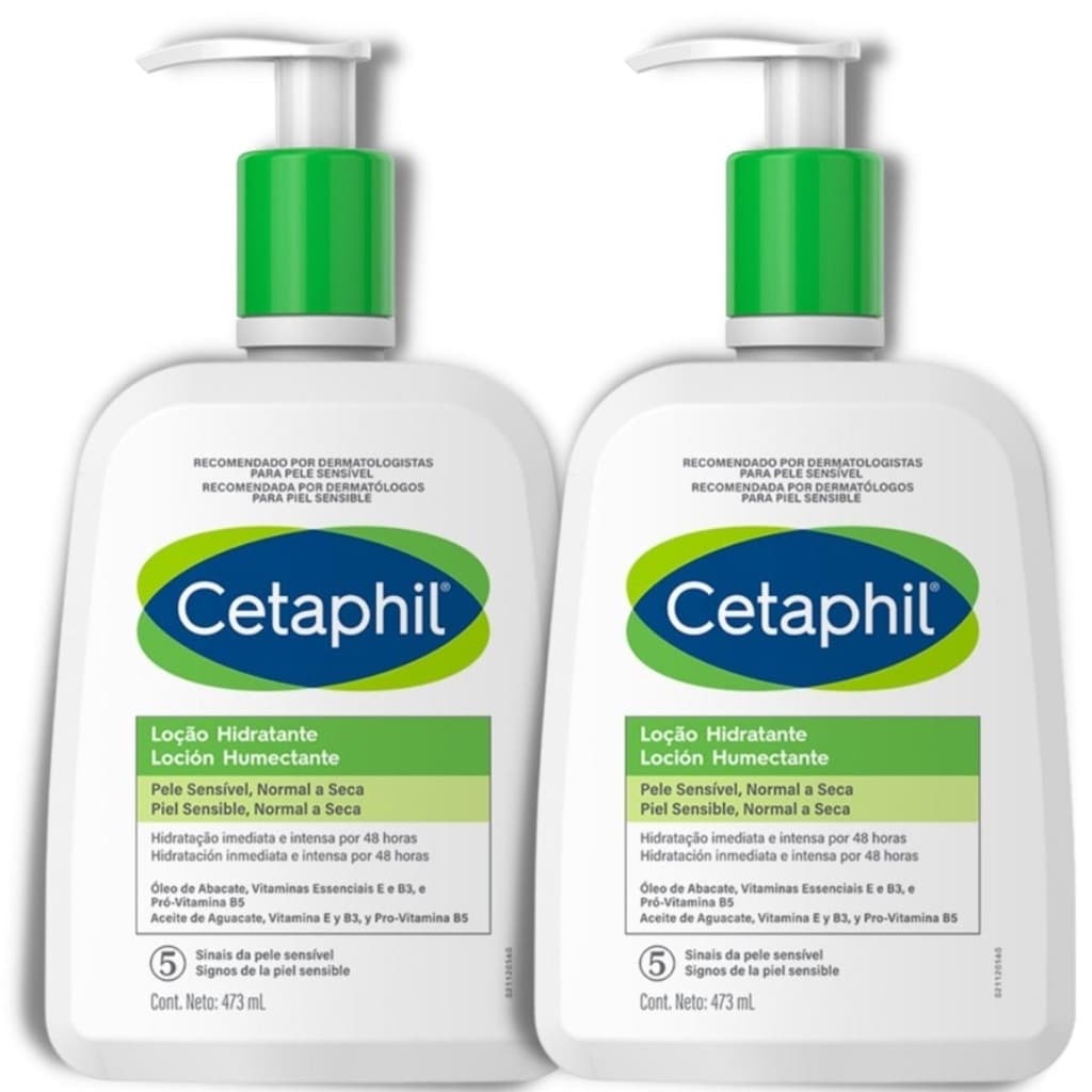 Cetaphil Loção Hidratante Corporal KIT com 02 Unid de 473ml