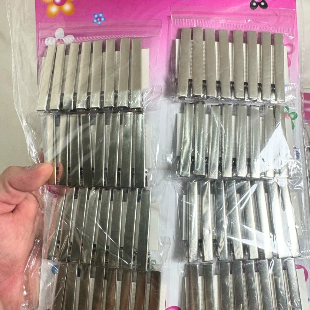 Bicos de Pato Atacado – Kit com 192, 128 ou 64 Unidades, Acessório Versátil para Cabelo ou para Fazer Laços