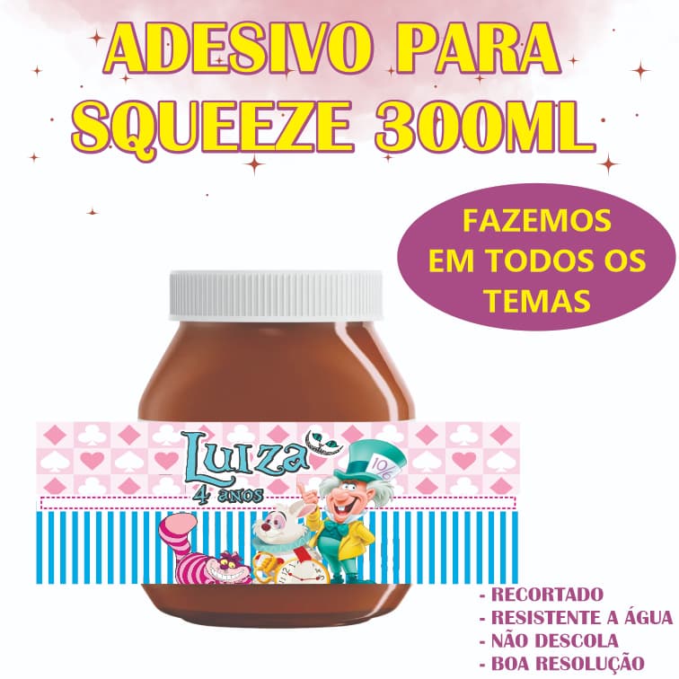 ADESIVO OU RÓTULO PARA NUTELLA 140G