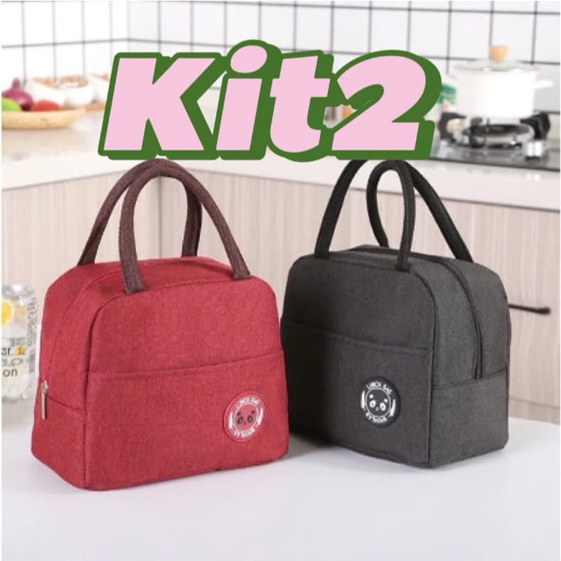 Bolsa Térmica com Zíper - Conservação Térmica, Poliéster, Manta Térmica Laminada, 19x22,5x12,5 cm