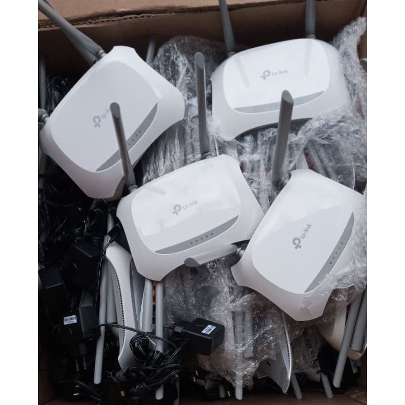 Kit 10 Roteador Tp-Link 300Mbps TL-WR840N e TL-WR849N e fontes funcionando 100%