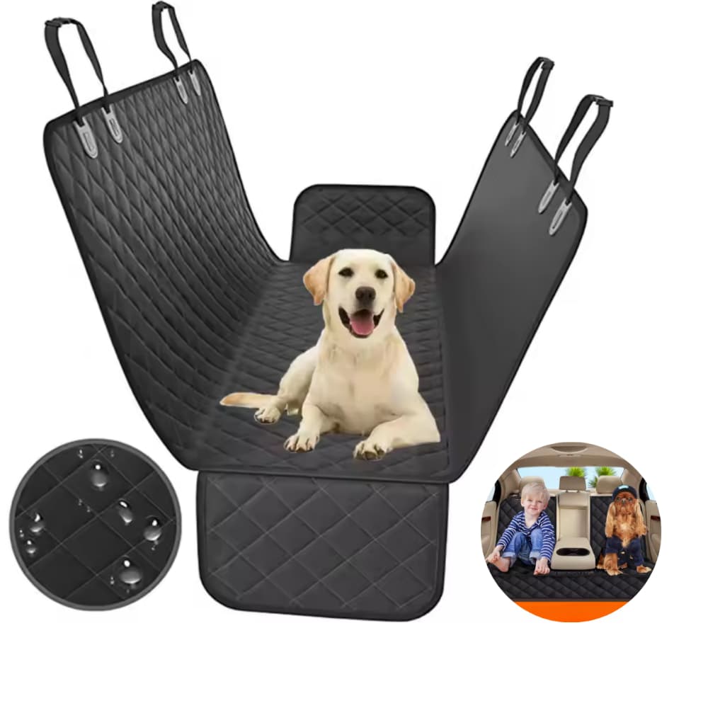 Capa Protetora Premium Pet Impermeável para Banco de Carro Cachorro Gato