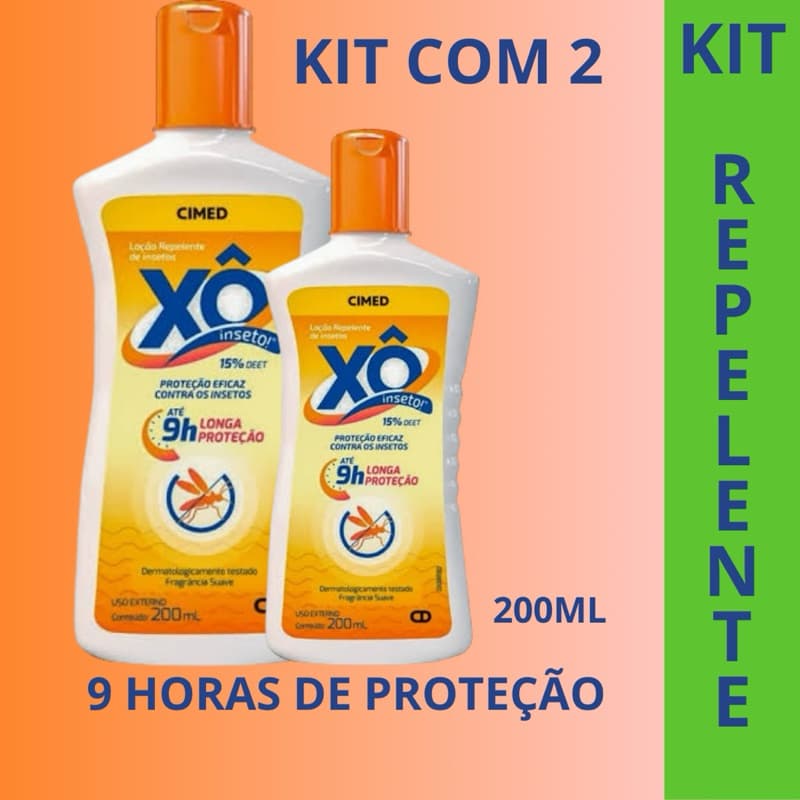 Repelente Xô Inseto Cimed | Proteção para Adultos e Crianças