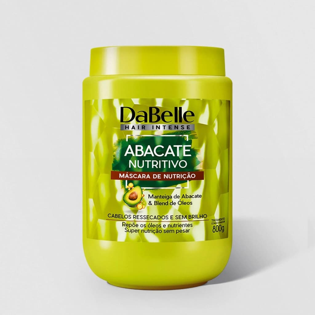 DaBelle Máscara 800g Abacate Nutritivo