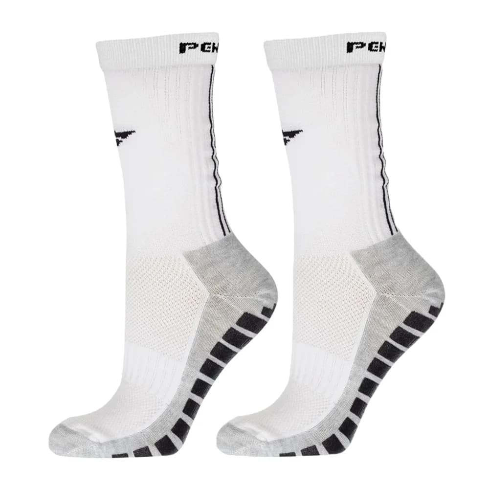 Meia Masculina de Futebol Penalty Grip Cano Médio Performance Antiderrapante