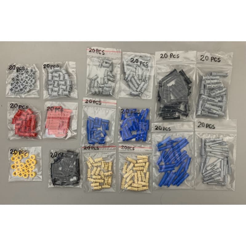 Lego® Technic connectors, pins, axles, bushs (escolha o tipo) pacote com 20 pcs Lego peças originais