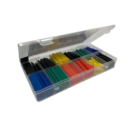 Kit 280 Uniddes Espaguete Tubo Termorretrateis Retrátil Isolante Emendar Fio Cabos Western