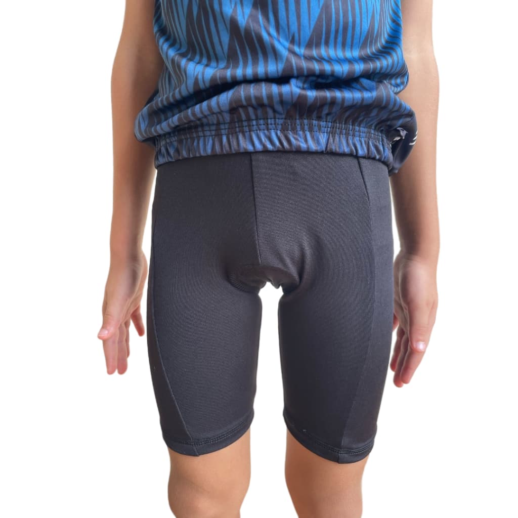 BERMUDA de Ciclismo Infantil SHORT Bikes Roupa de crianças para bicicleta