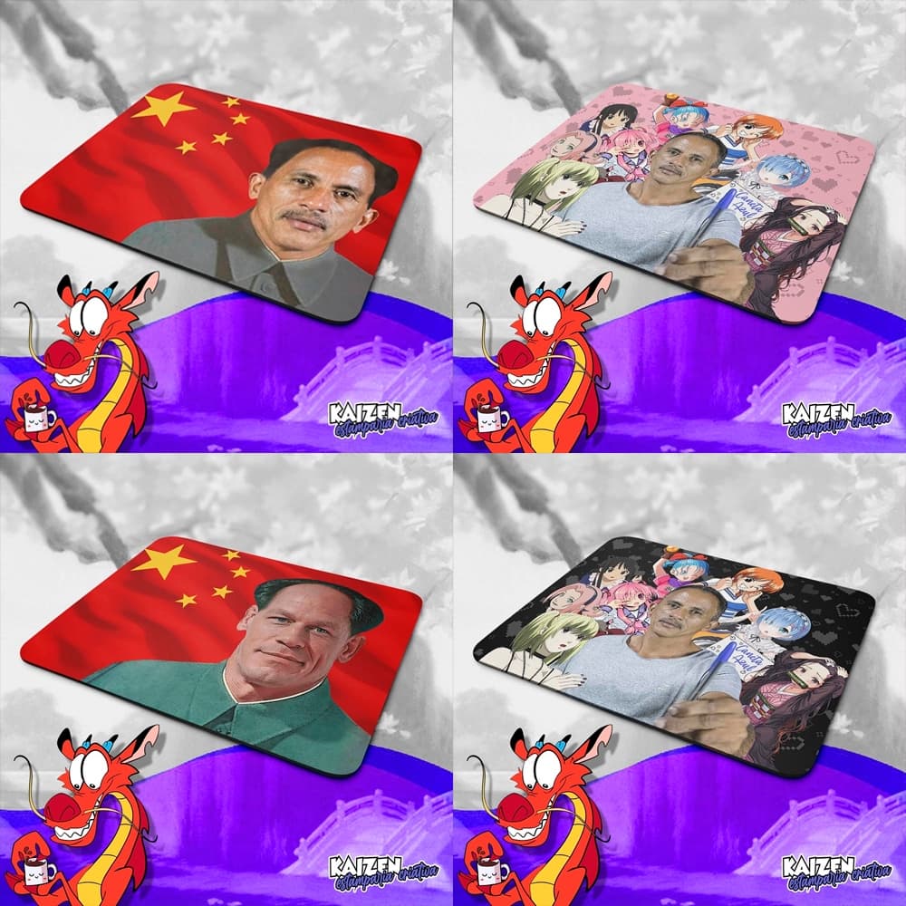 Mousepad Meme Social Credits - Todos os modelos (dois tamanhos)