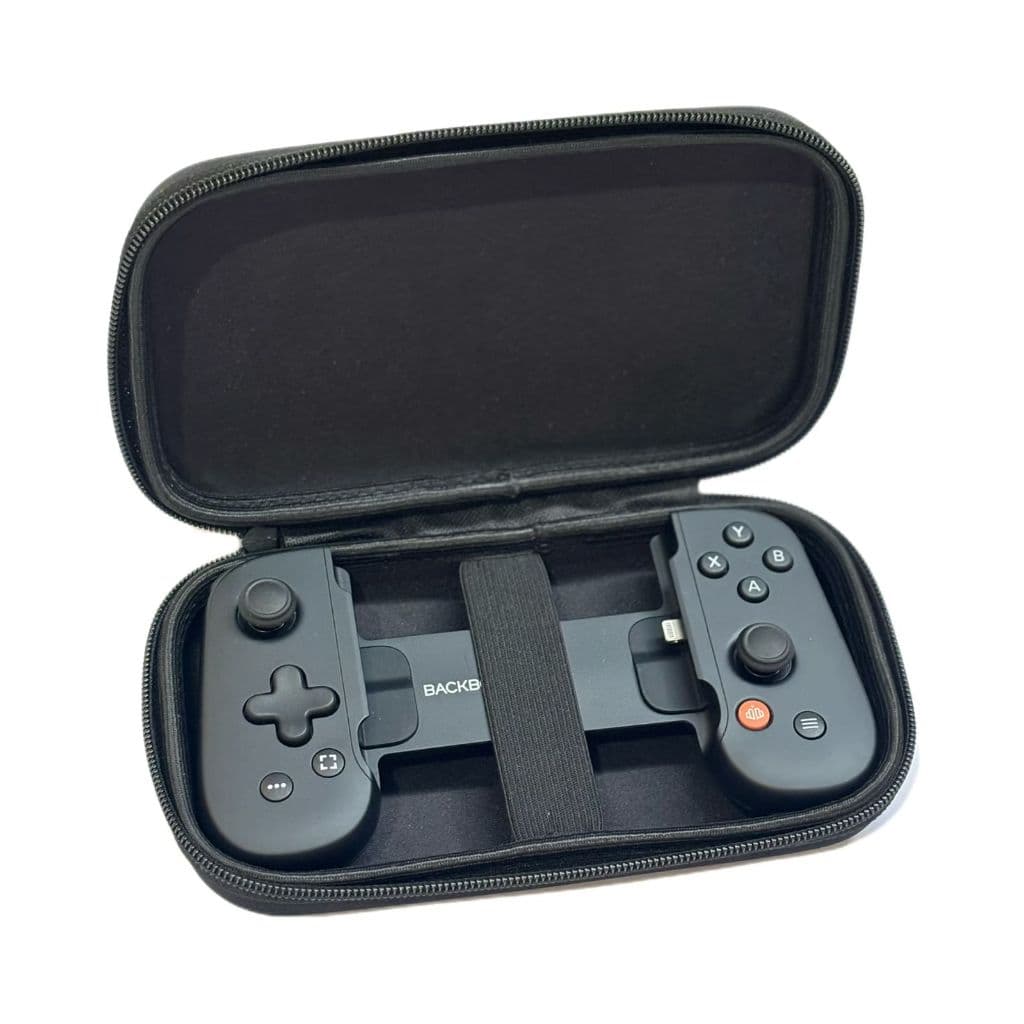 Estojo Porta Backbone Case para acomodar o aparelho Joystick Backbone