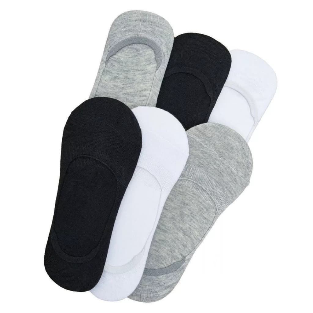 Kit 3, 6, 9 ou 12 Pares De Meias Invisível Sapatilha Unissex Cores Básica Masculino Feminino