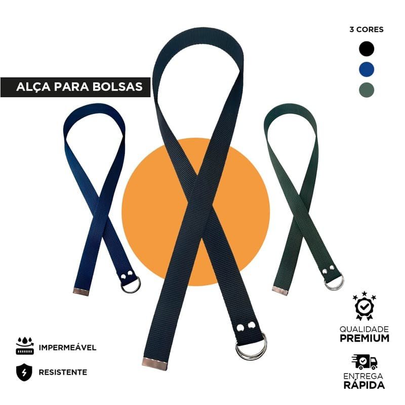 Alça para Bolsa Reforçada Transversal
