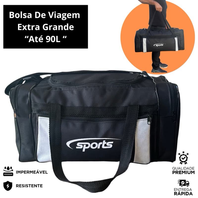 Bolsa Mala de Viagem Impermeável GG