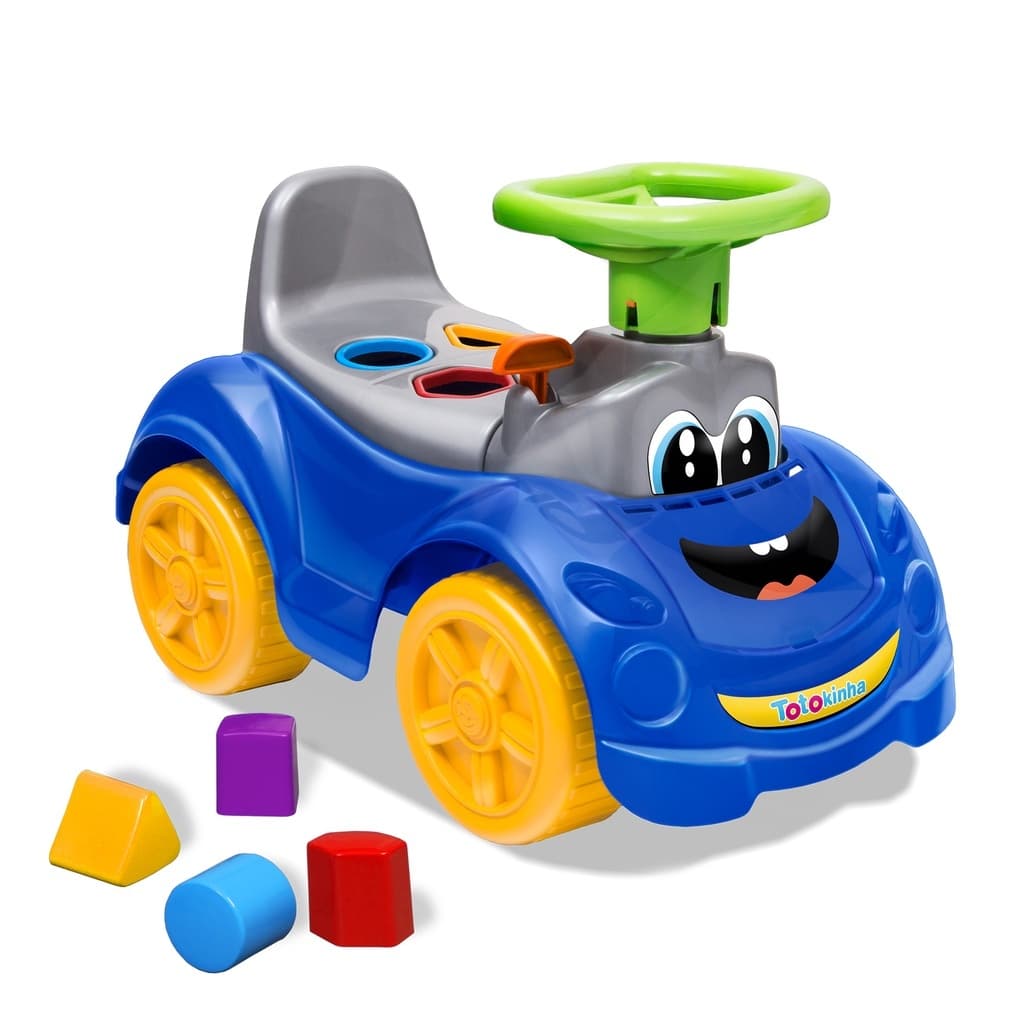 Totoka Infantil Motoca Bebe Totokinha Azul - Cardoso Toys