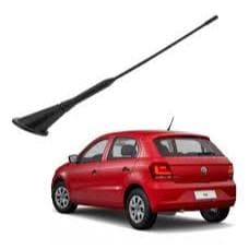 ANTENA DE TETO TRASEIRA DECORATIVA PRETA (HASTE CURTA) PARA CARRO UNIVERSAL