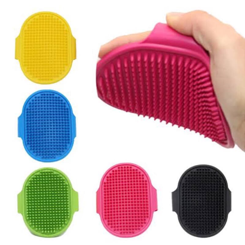 Escova de banho de Silicone para Pets