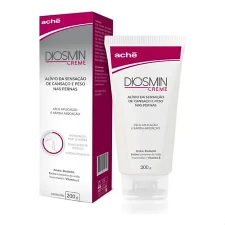 Diosmin Creme Para As Pernas 200g Ache Cansaço E Peso
