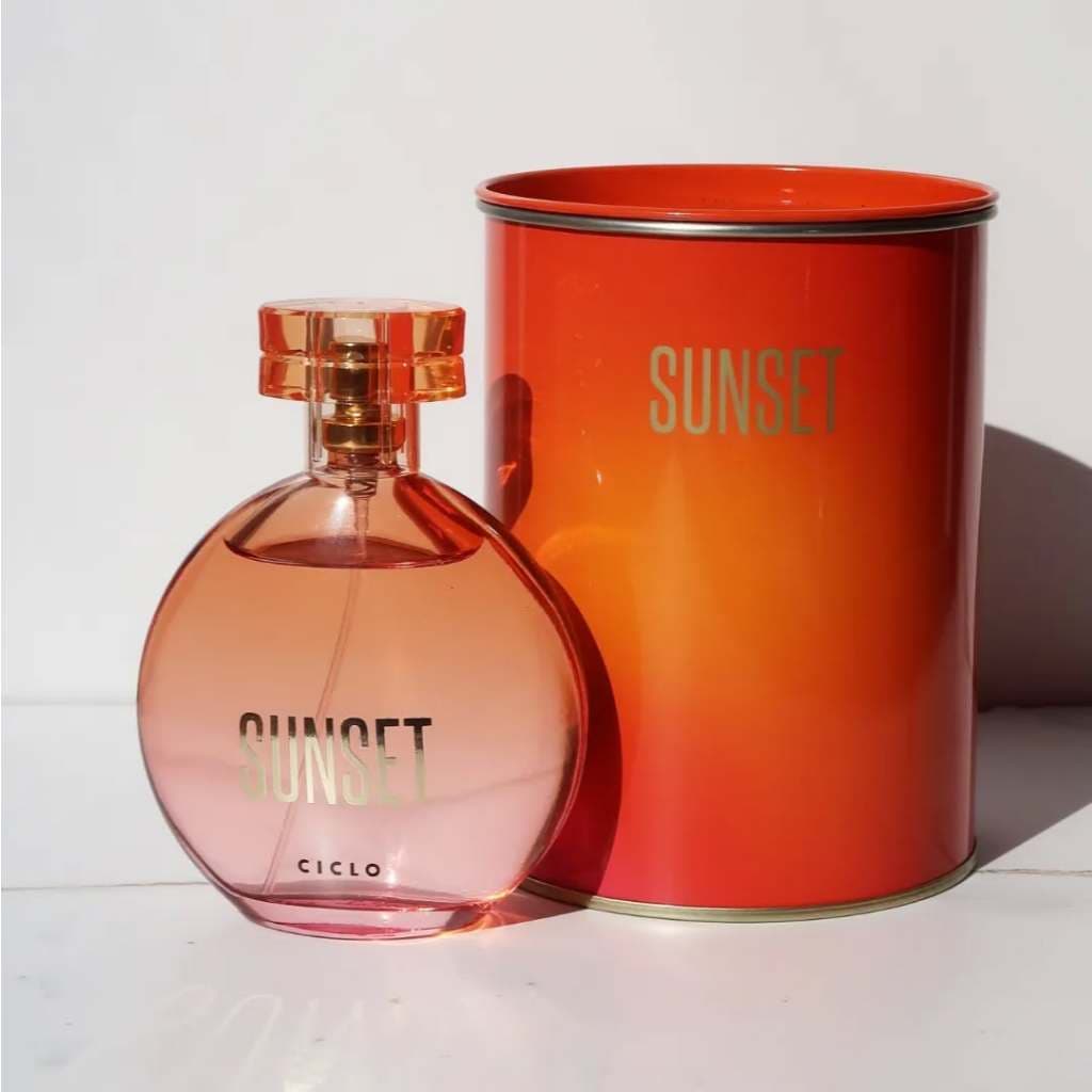 Sunset Deo Colônia Ciclo Cosméticos Lata 100ml