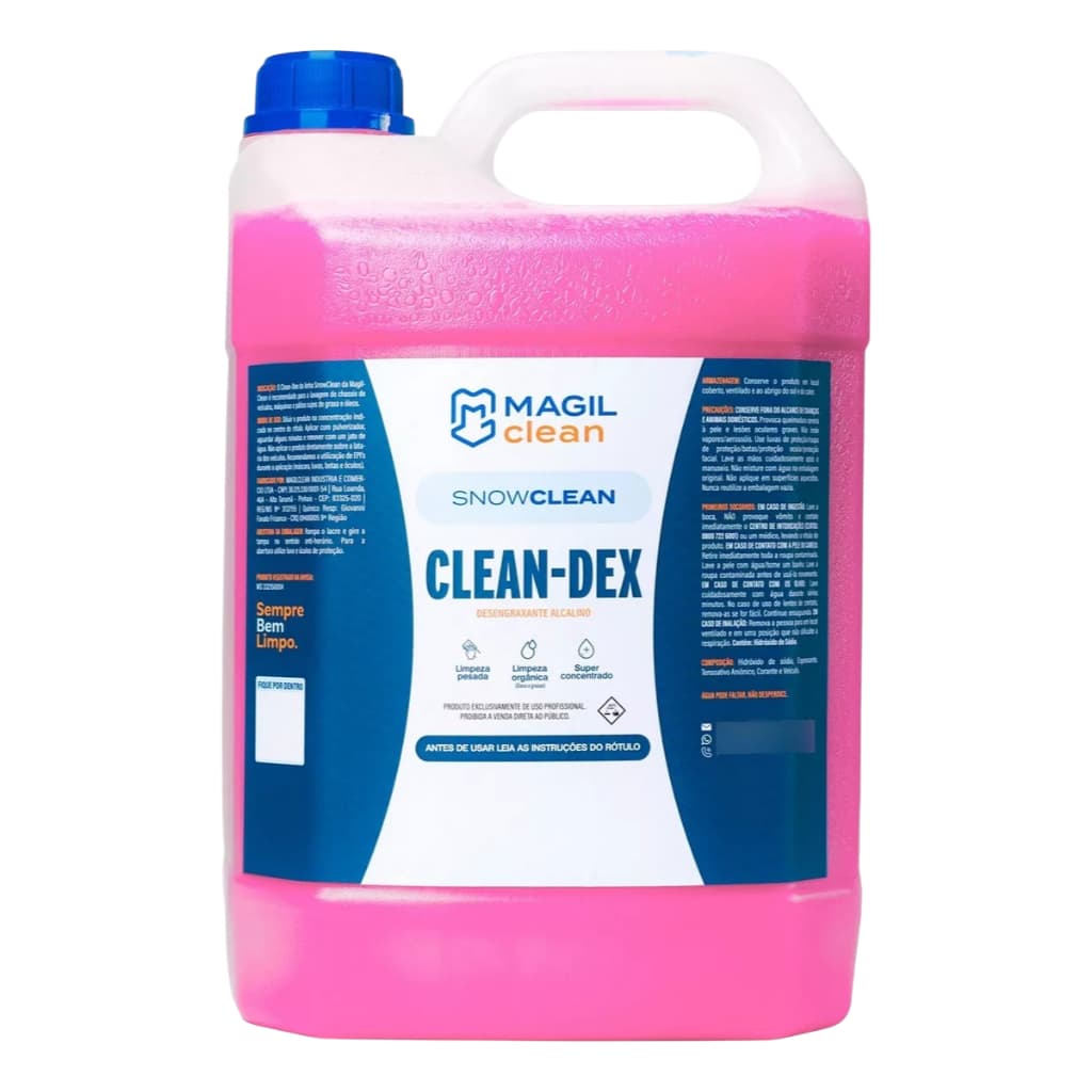 Solupan Desengraxante Cleandex Magil Ultra Concentrado 1/20 - 5 L