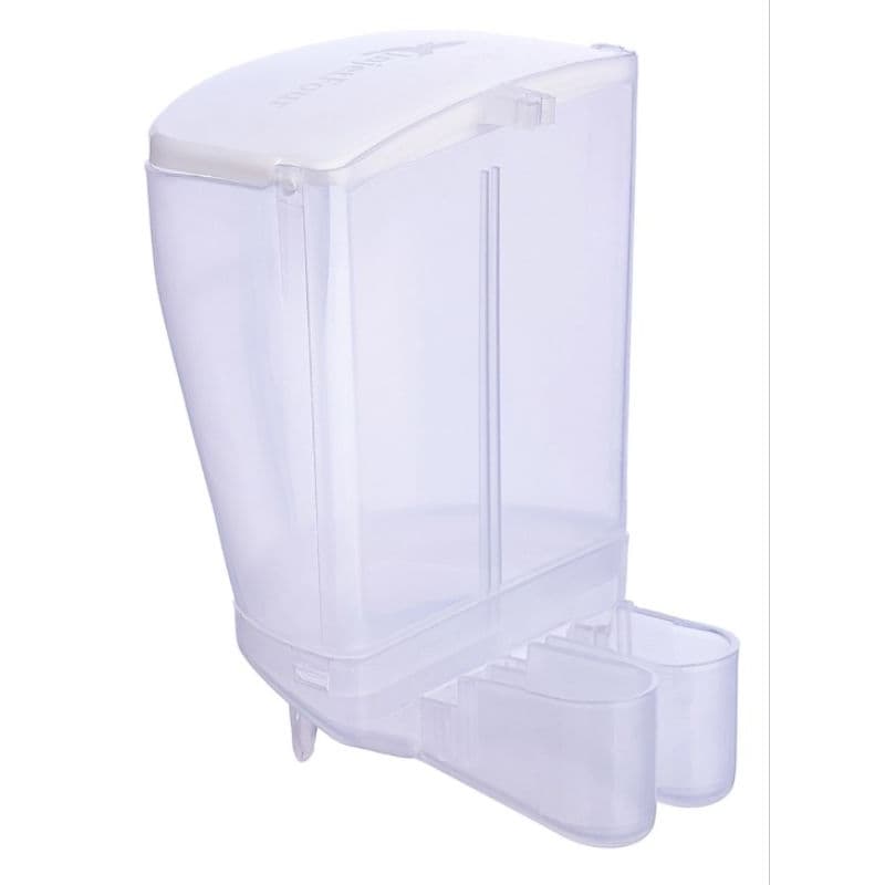 Comedouro Dispenser De Sementes 2 Bicos Malha Larga