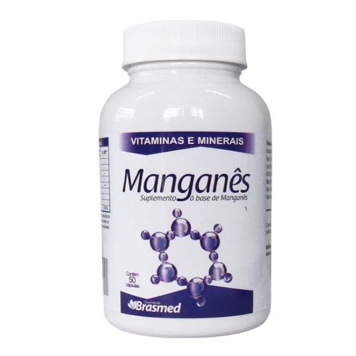 MANGANÊS QUELATO 50 CÁPSULAS