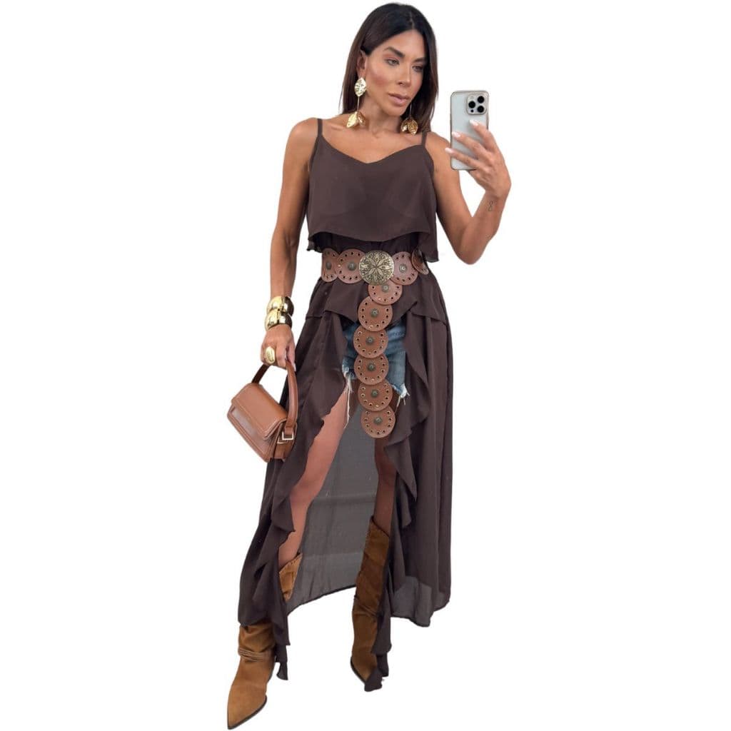 Blusa Bata Tunica Feminina Boho Moda Casual Luxo