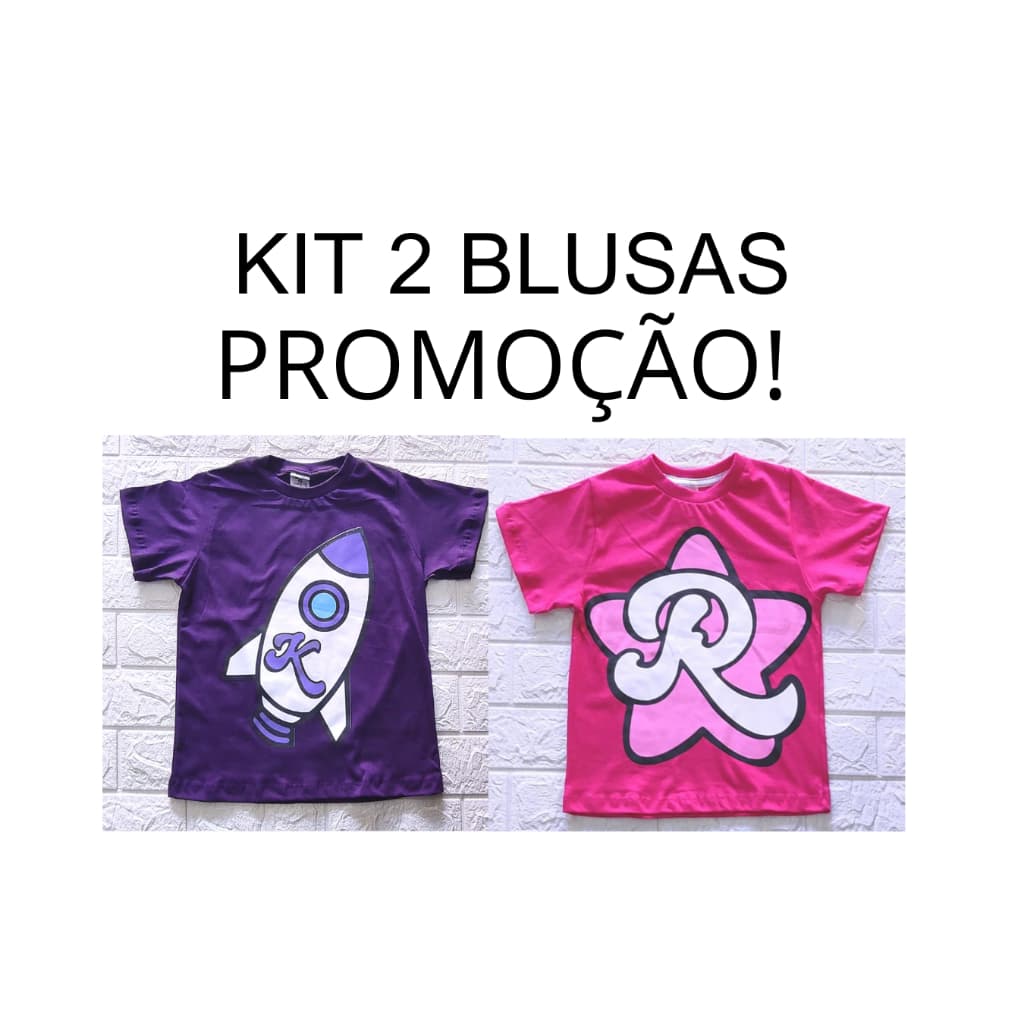 Kit 2 Blusas Emily Vick e katlen Irmã da Emily 100% algodão promoção Envio imediato Emily vick teen Juvenil promoção