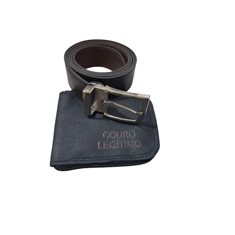 KIT CINTO+ CARTEIRA MASCULINA.