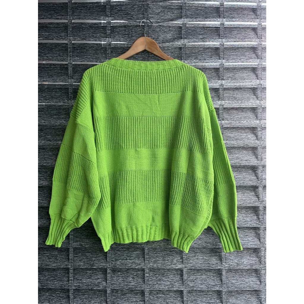 Blusa de Frio Grosso Modelo grande plus size Tricô Manga Bufante outono inverno novo tamanho 42 ao 56