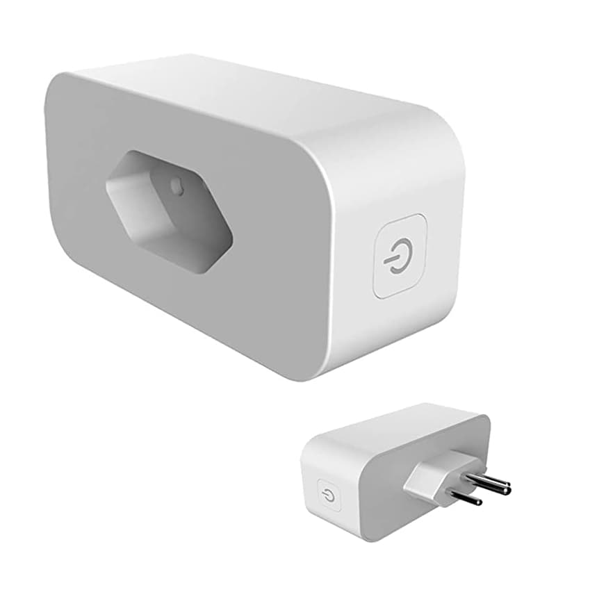 Tomada Inteligente WIFI 16A para Alexa e Google Home Tuya Smart  - com monitor de energia - PRONTA ENTREGA ENVIO RÁPIDO